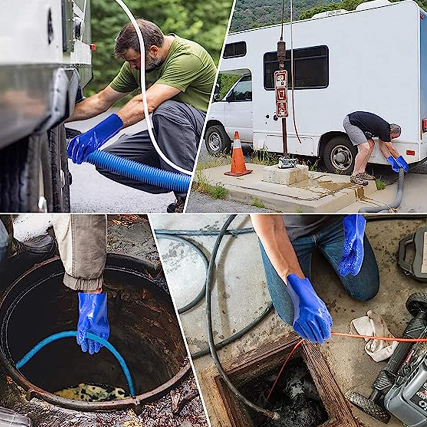 OKEYOLIVE Sewer Cleaning Gloves