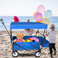 OKEYOLIVE Adjustable Heavy Duty Folding Utility Car Wagon